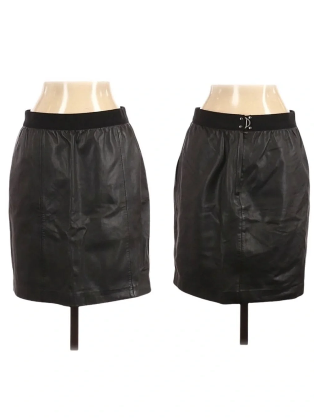 ANN TAYLOR LOFT Leather Skirt 0
